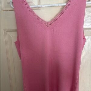 Sarah Spencer Pink Tank Top